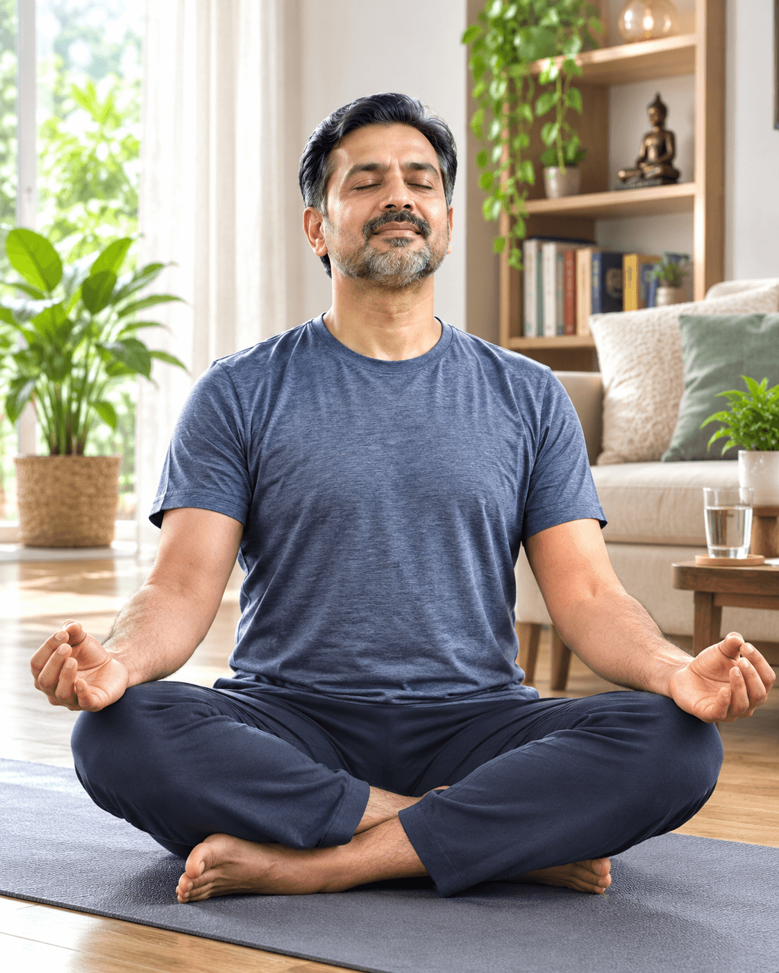 Calm, healthy daily ritual
